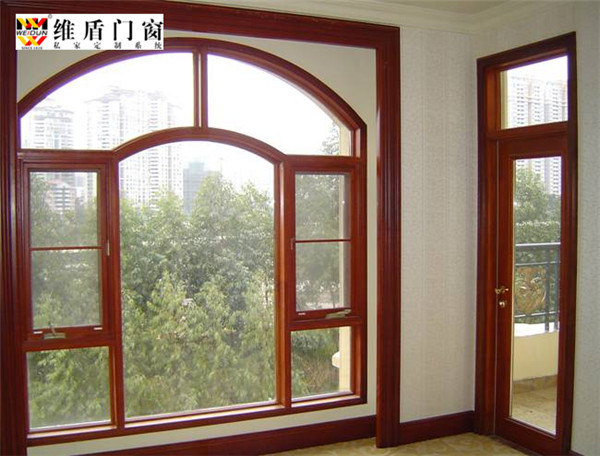 斷橋鋁內平開上懸窗